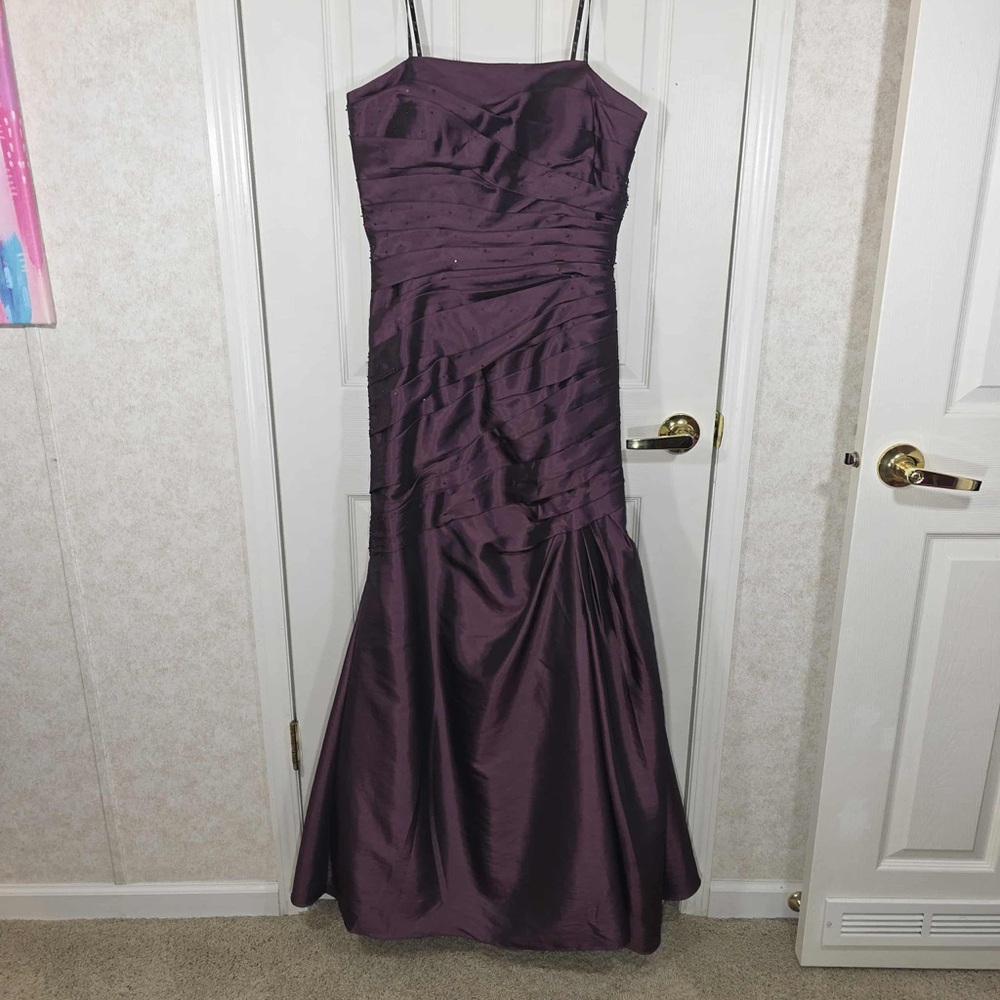 Camille La Vie Deep Plum Gown size 14